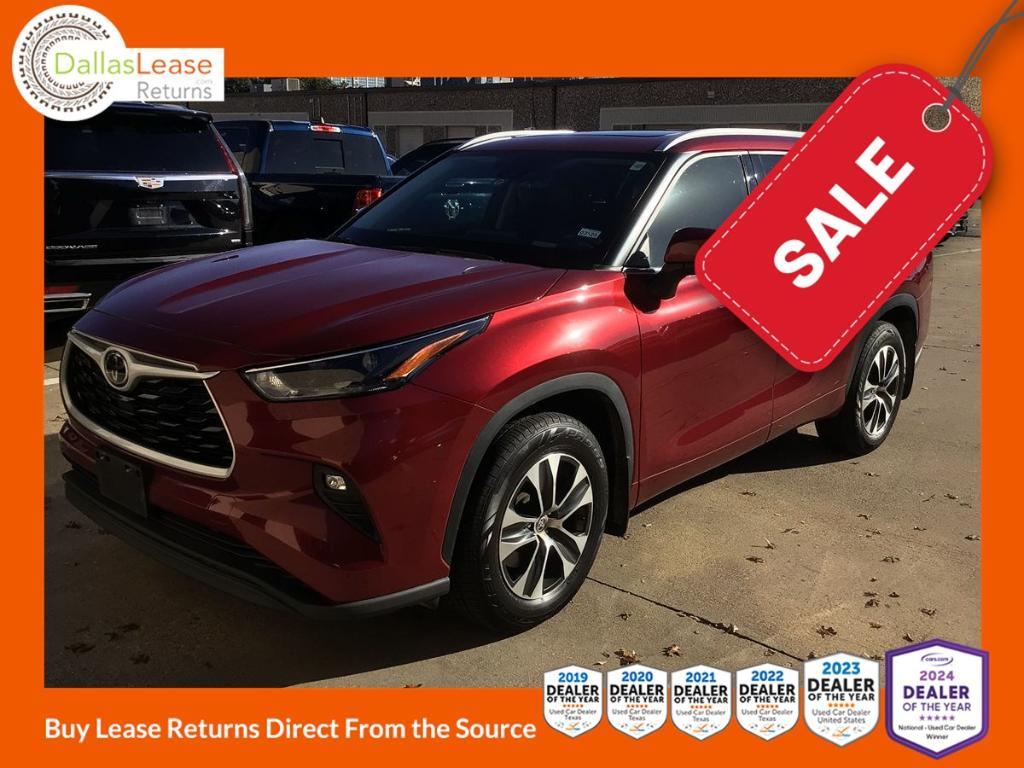 used 2022 Toyota Highlander car, priced at $36,700