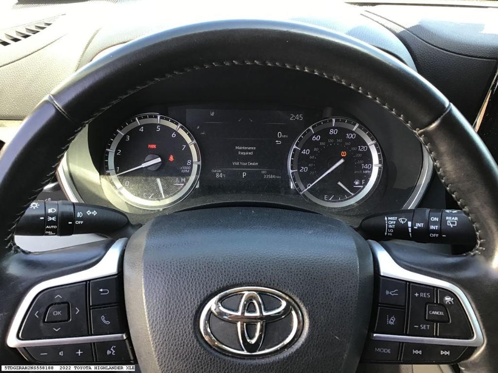 used 2022 Toyota Highlander car, priced at $36,550