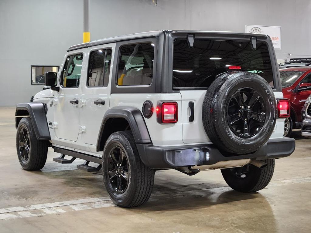 used 2022 Jeep Wrangler Unlimited car, priced at $33,712
