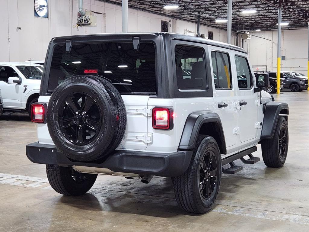 used 2022 Jeep Wrangler Unlimited car, priced at $33,712