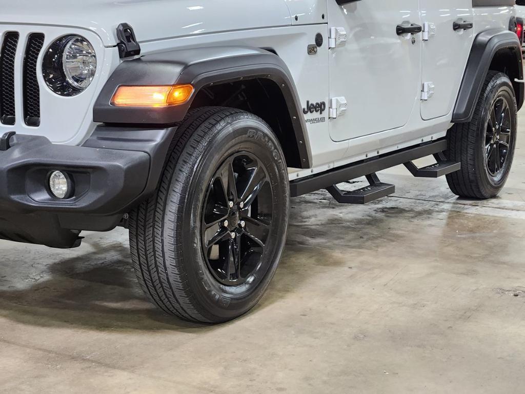 used 2022 Jeep Wrangler Unlimited car, priced at $33,712
