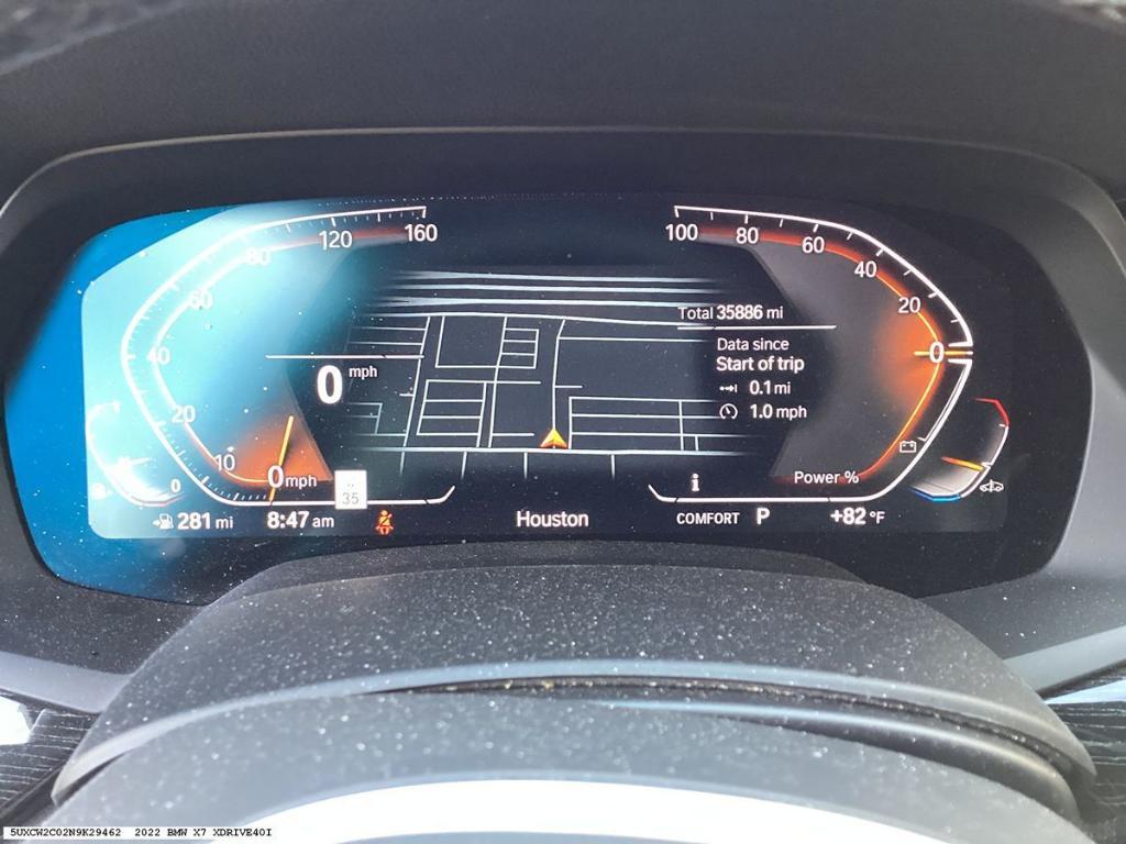 used 2022 BMW X7 car, priced at $55,360