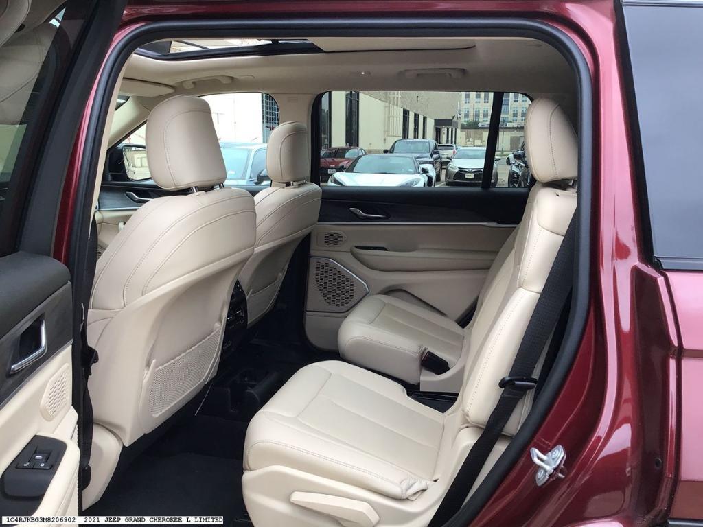 used 2021 Jeep Grand Cherokee L car, priced at $33,612