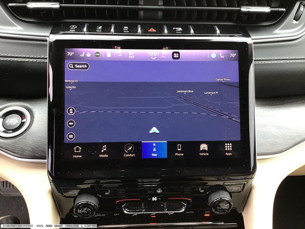 used 2021 Jeep Grand Cherokee L car, priced at $33,612