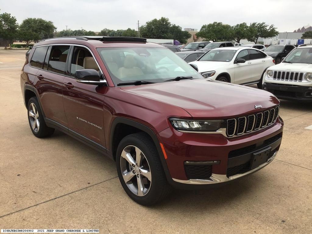 used 2021 Jeep Grand Cherokee L car, priced at $33,612