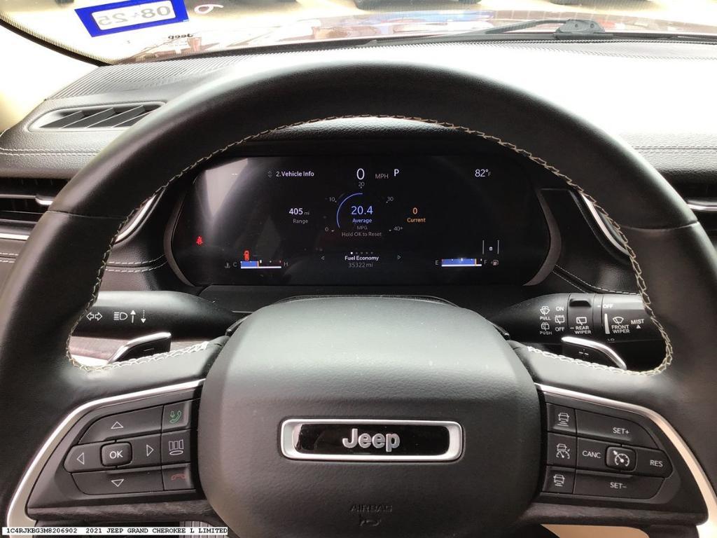 used 2021 Jeep Grand Cherokee L car, priced at $33,612