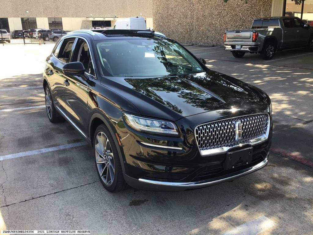 used 2021 Lincoln Nautilus car, priced at $34,377
