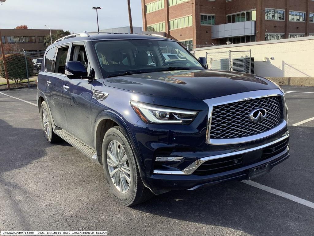 used 2021 INFINITI QX80 car, priced at $35,467