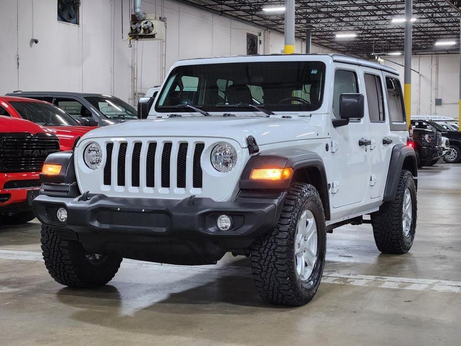 used 2021 Jeep Wrangler Unlimited car, priced at $31,332