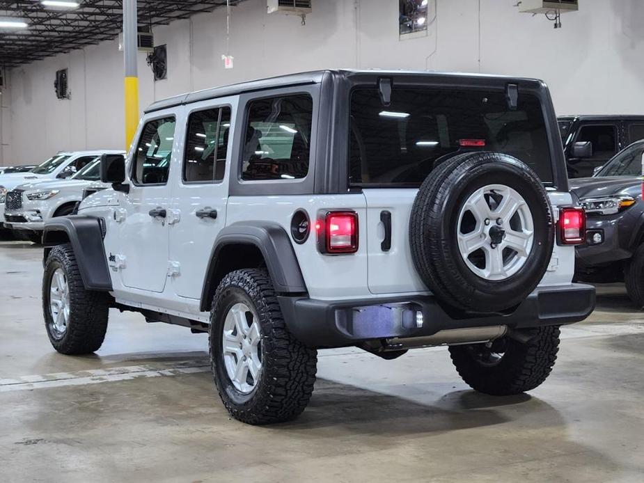 used 2021 Jeep Wrangler Unlimited car, priced at $31,332