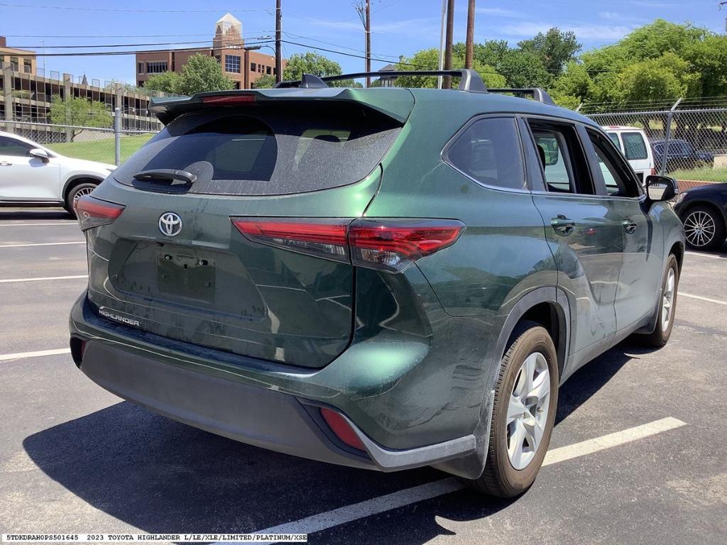 used 2023 Toyota Highlander car, priced at $33,335
