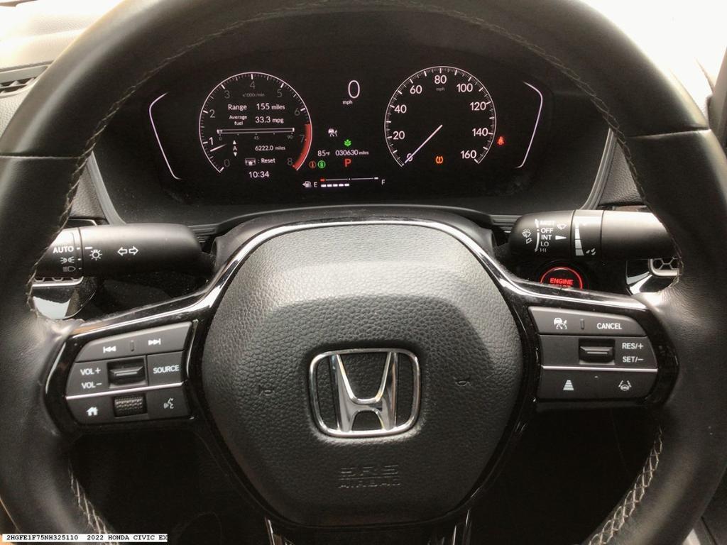 used 2022 Honda Civic car, priced at $27,435