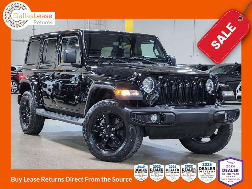 used 2021 Jeep Wrangler Unlimited car, priced at $33,777