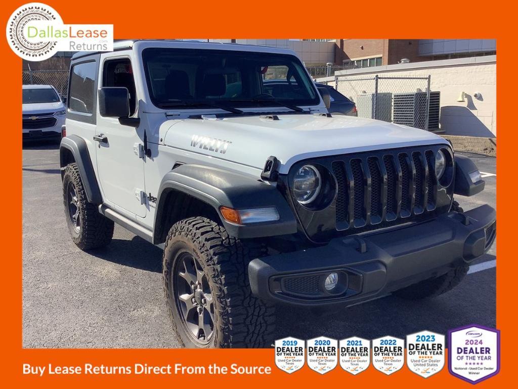 used 2021 Jeep Wrangler car, priced at $30,500