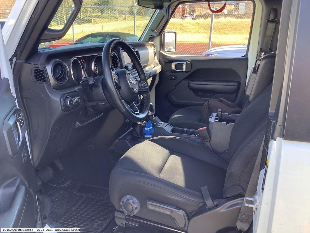 used 2021 Jeep Wrangler car, priced at $30,500