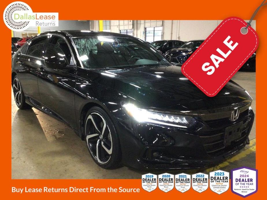 used 2021 Honda Accord car, priced at $23,997