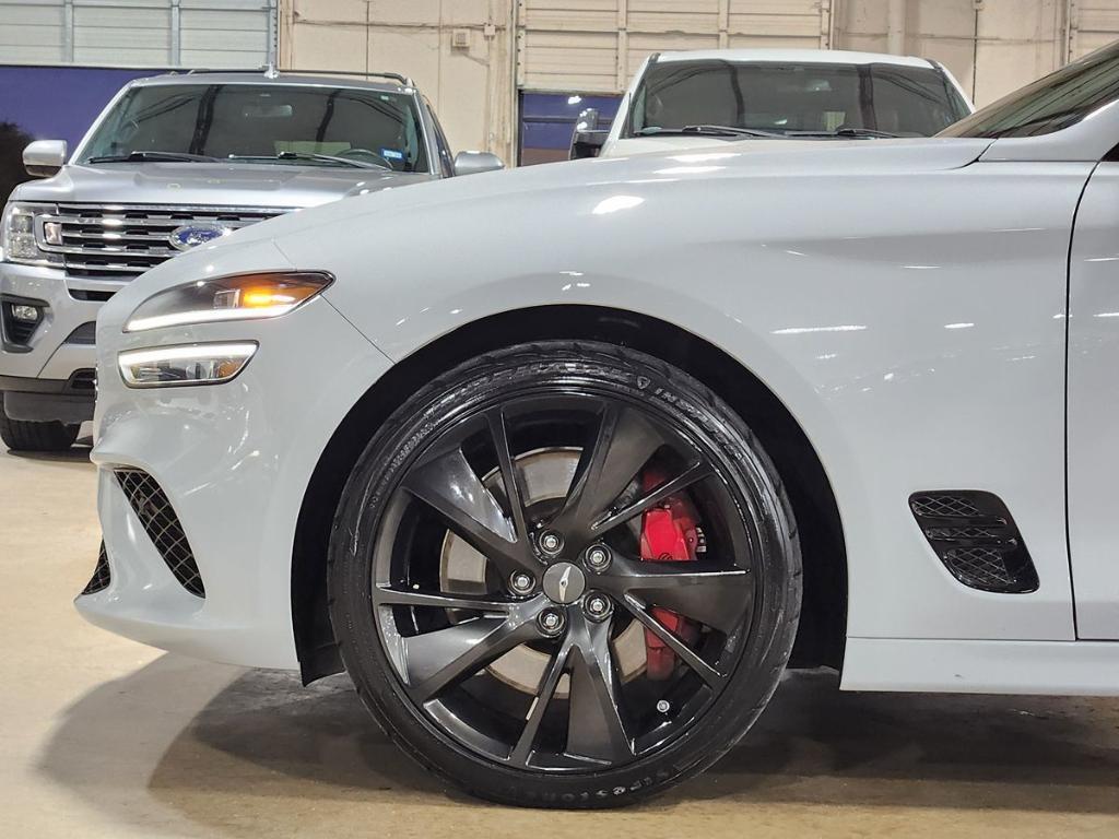 used 2022 Genesis G70 car, priced at $34,107