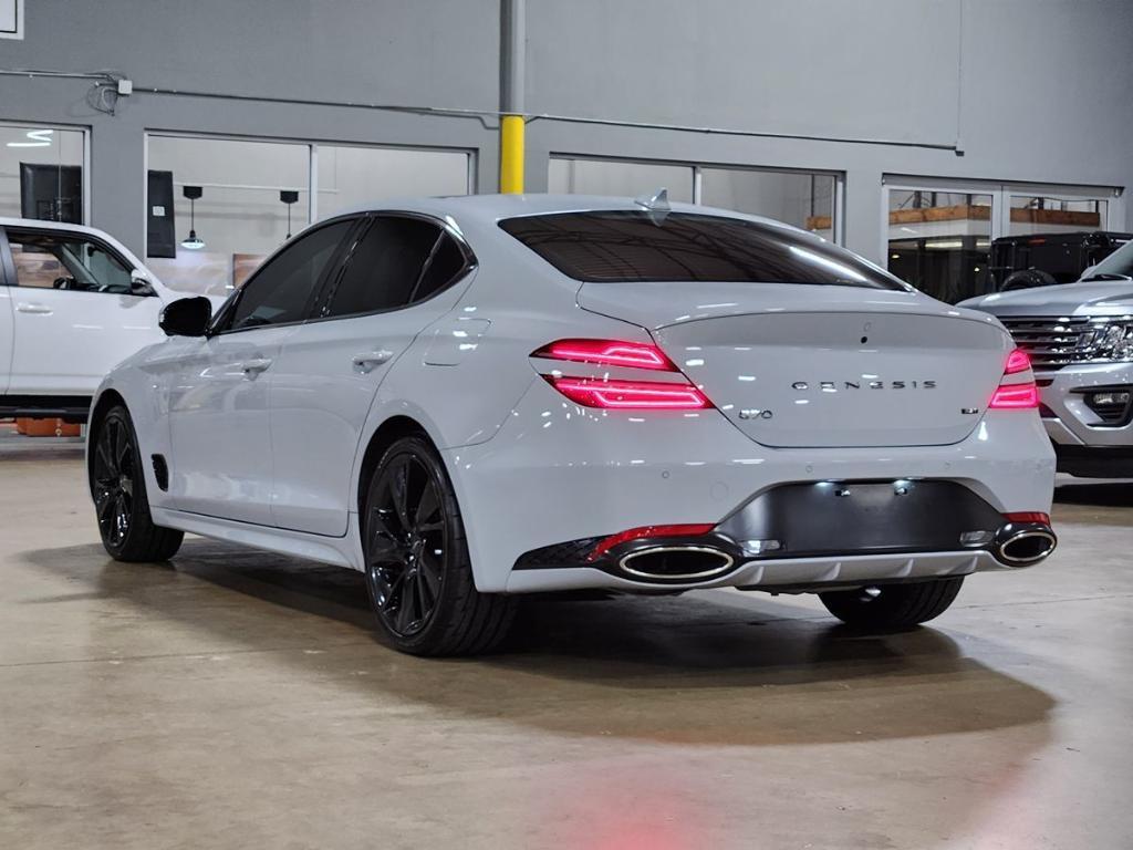 used 2022 Genesis G70 car, priced at $34,107