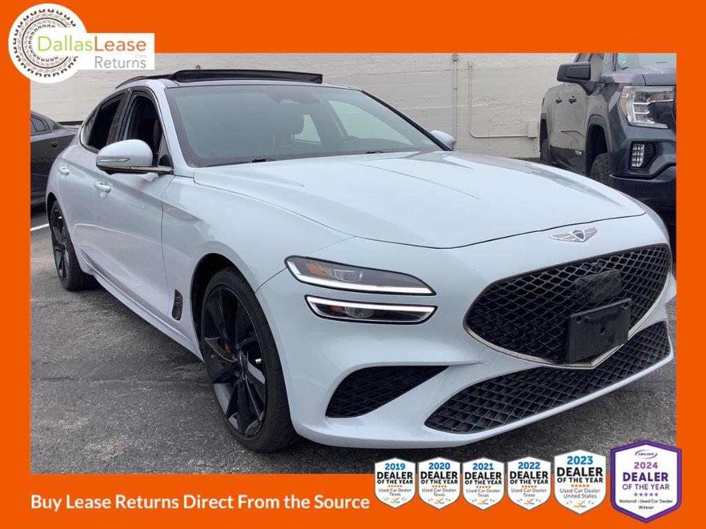 used 2022 Genesis G70 car, priced at $33,107