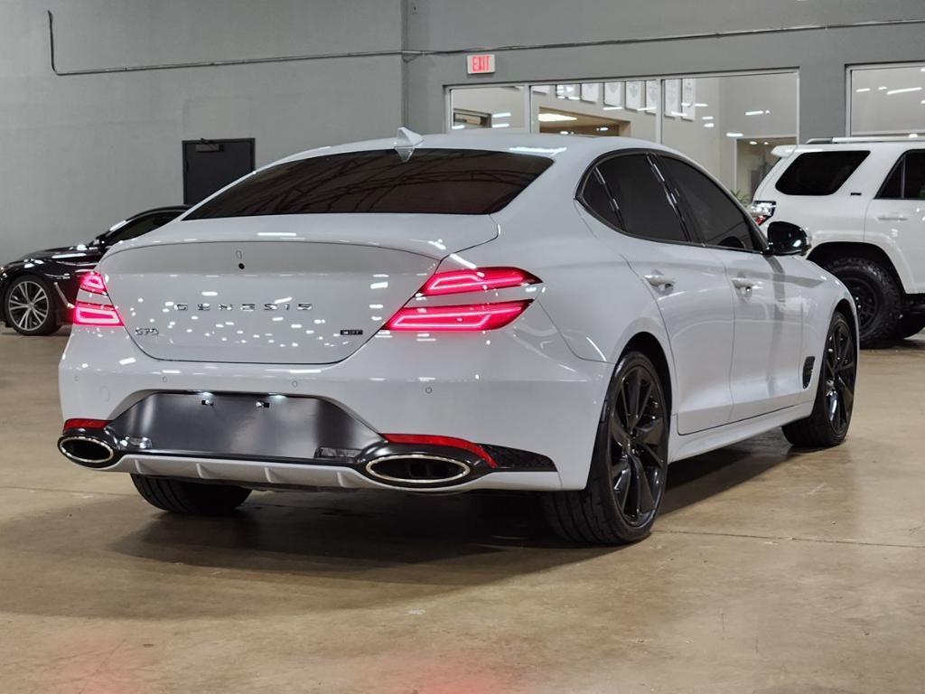 used 2022 Genesis G70 car, priced at $34,107