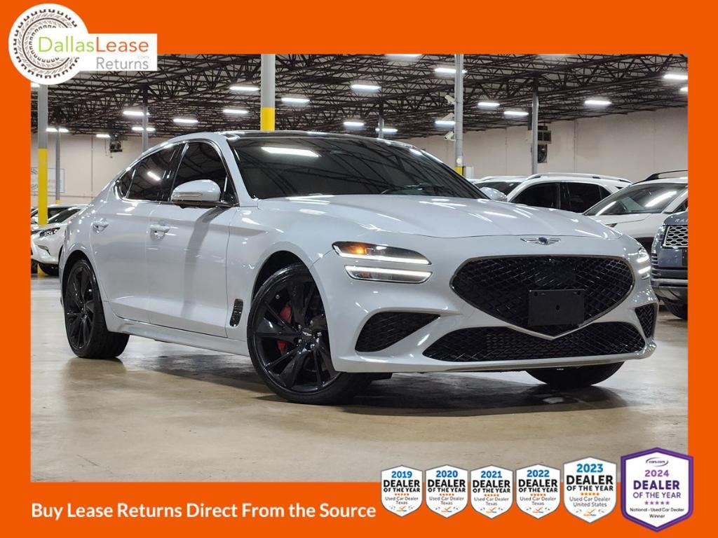 used 2022 Genesis G70 car, priced at $34,107