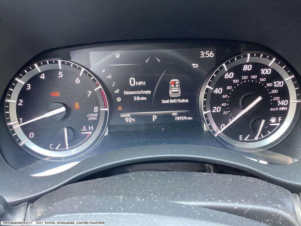 used 2021 Toyota Highlander car, priced at $32,637