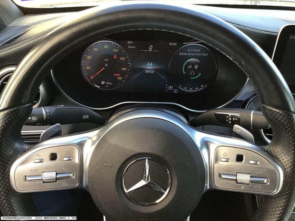 used 2020 Mercedes-Benz C-Class car, priced at $30,035