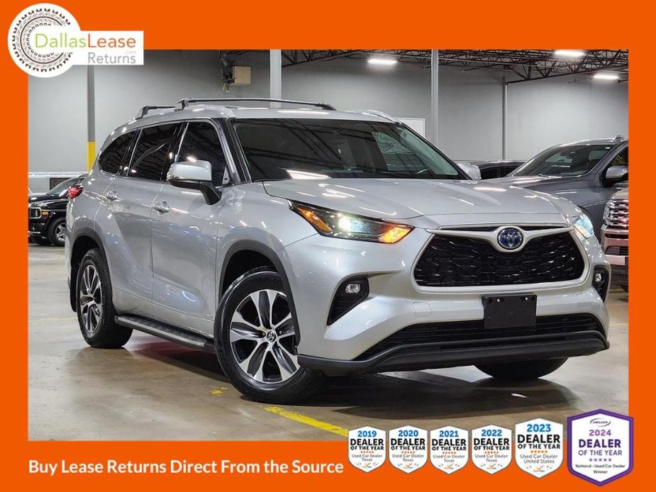 used 2022 Toyota Highlander Hybrid car, priced at $43,830