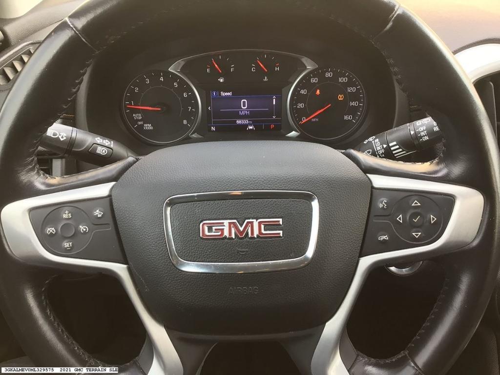 used 2021 GMC Terrain car, priced at $22,191