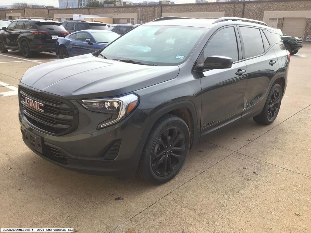 used 2021 GMC Terrain car, priced at $22,191