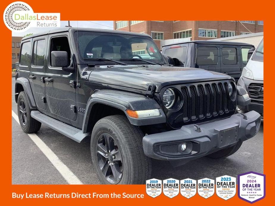 used 2020 Jeep Wrangler Unlimited car, priced at $37,477