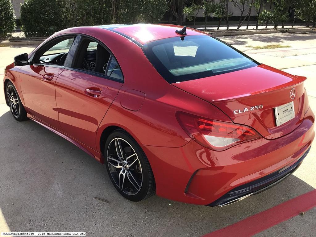 used 2018 Mercedes-Benz CLA 250 car, priced at $17,825