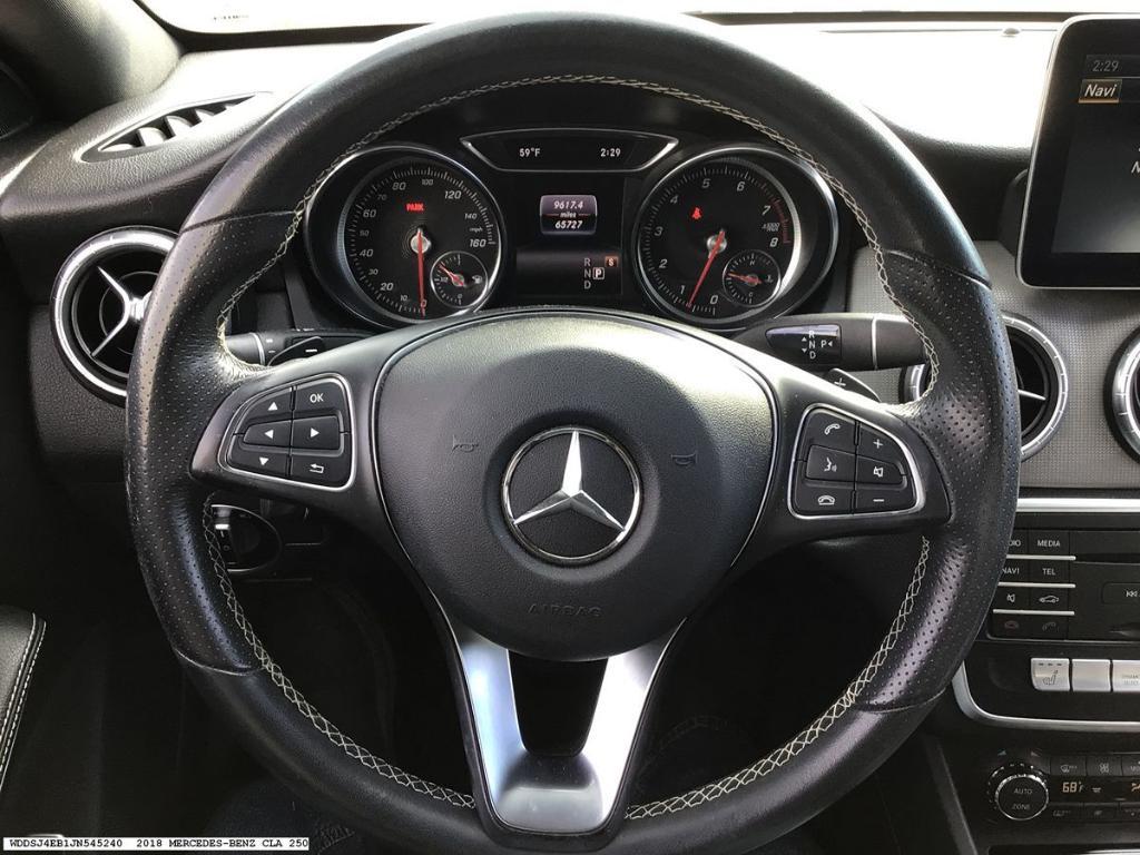 used 2018 Mercedes-Benz CLA 250 car, priced at $17,825