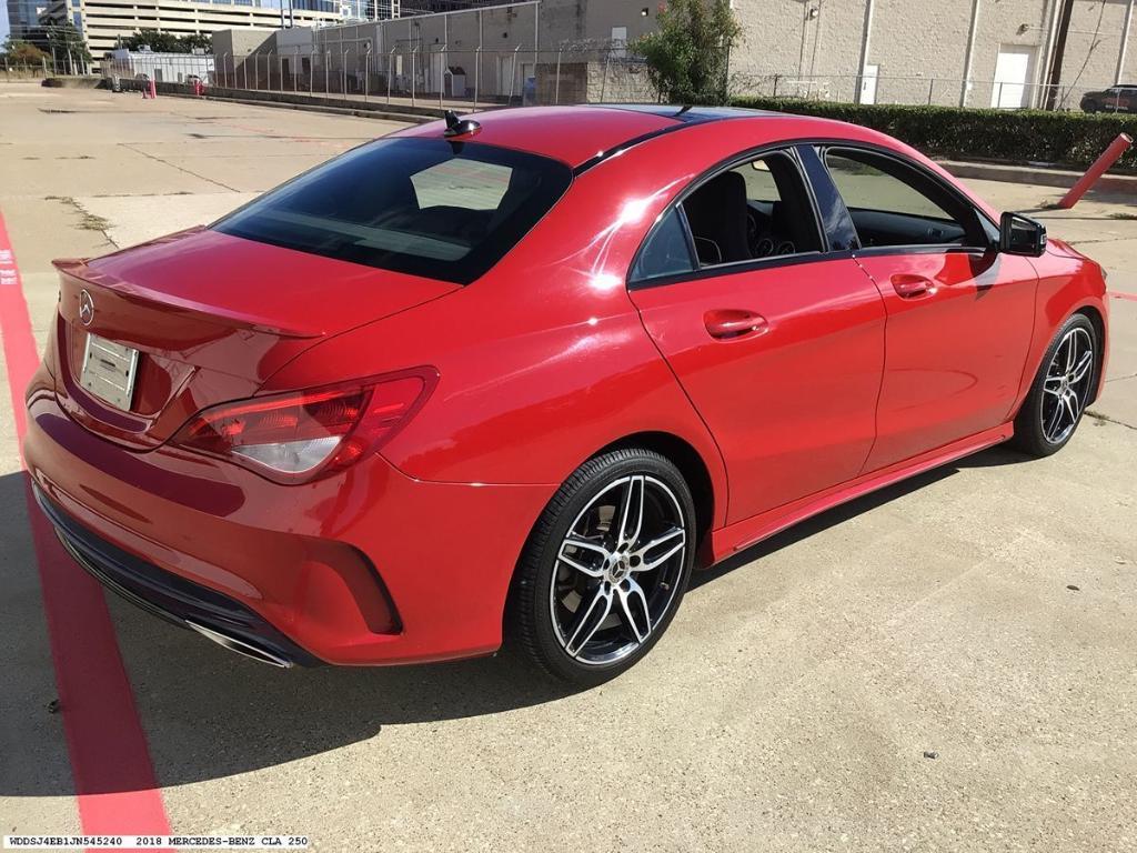 used 2018 Mercedes-Benz CLA 250 car, priced at $17,825