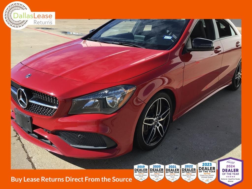used 2018 Mercedes-Benz CLA 250 car, priced at $17,825
