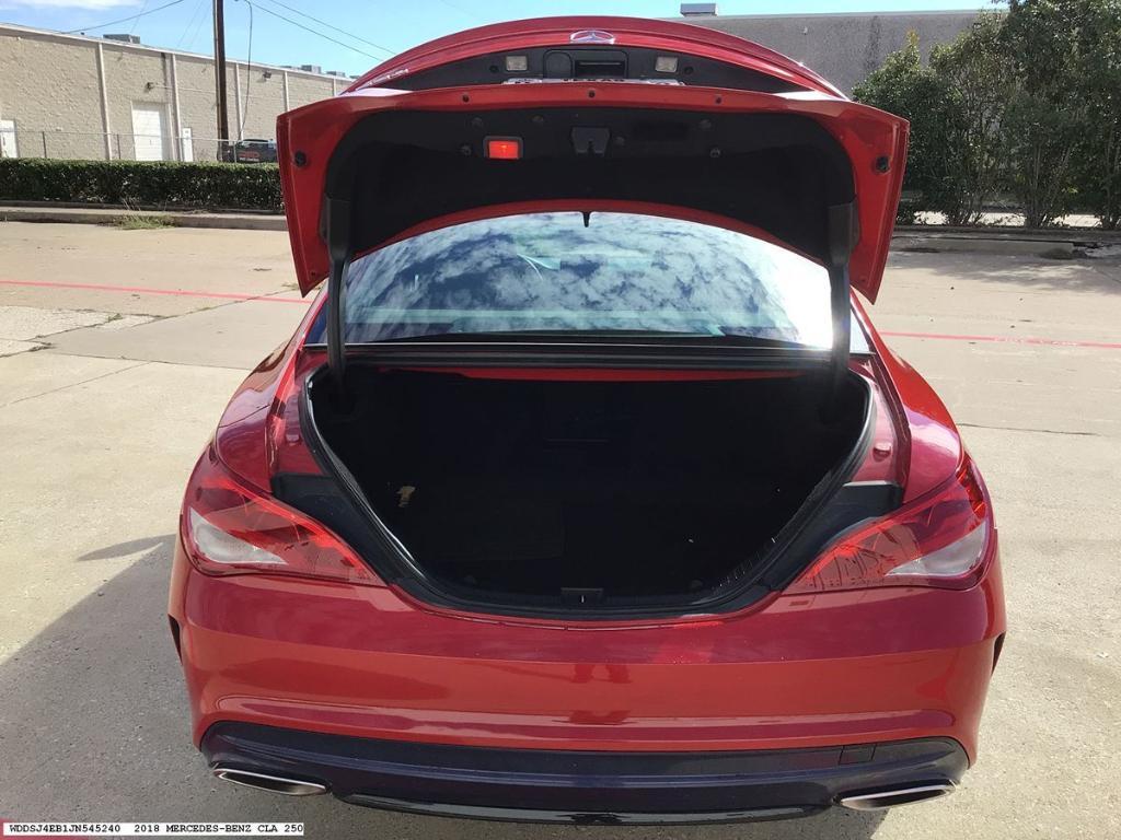 used 2018 Mercedes-Benz CLA 250 car, priced at $17,825