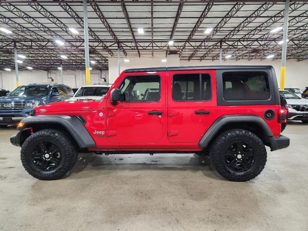 used 2021 Jeep Wrangler Unlimited car, priced at $24,912