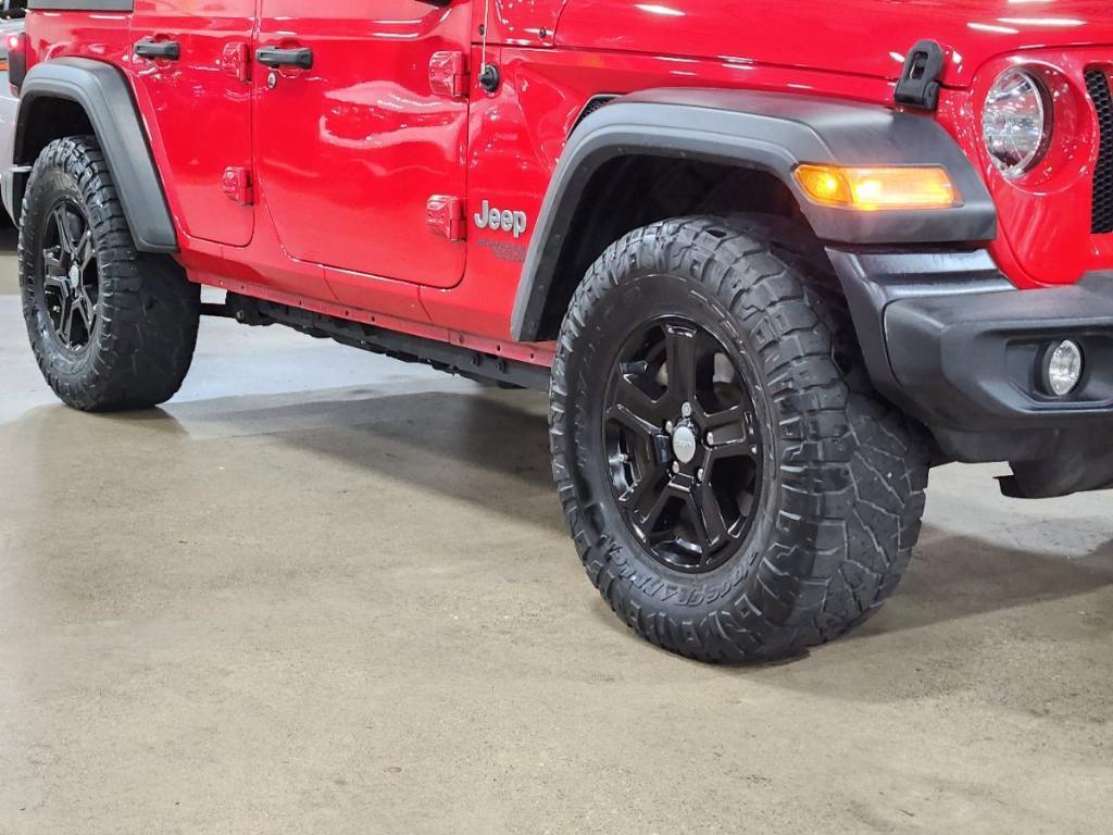 used 2021 Jeep Wrangler Unlimited car, priced at $24,912