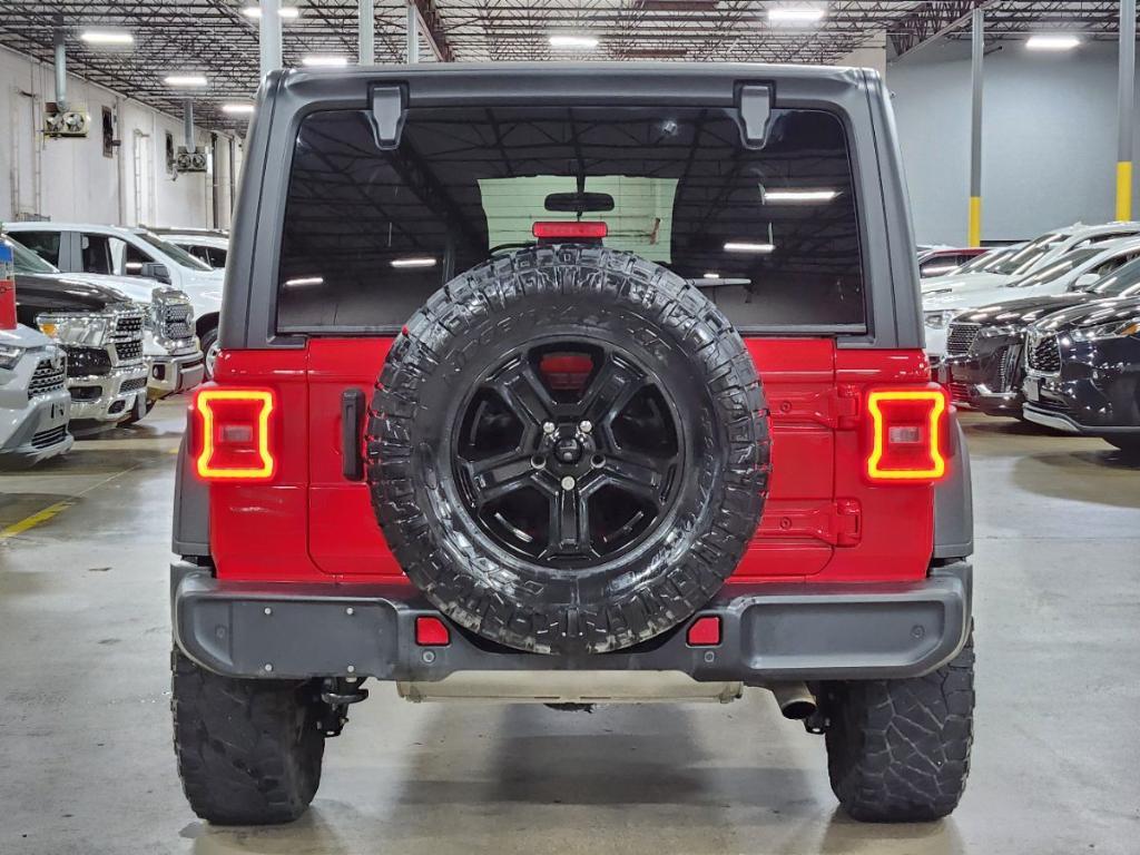 used 2021 Jeep Wrangler Unlimited car, priced at $24,912