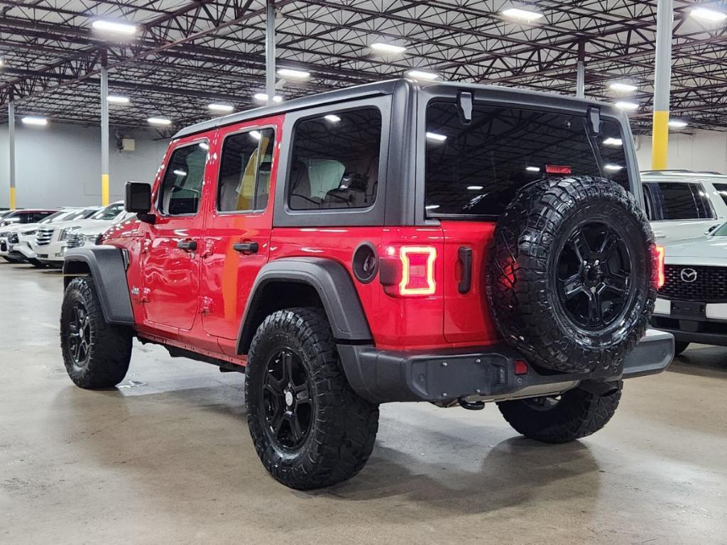used 2021 Jeep Wrangler Unlimited car, priced at $24,912