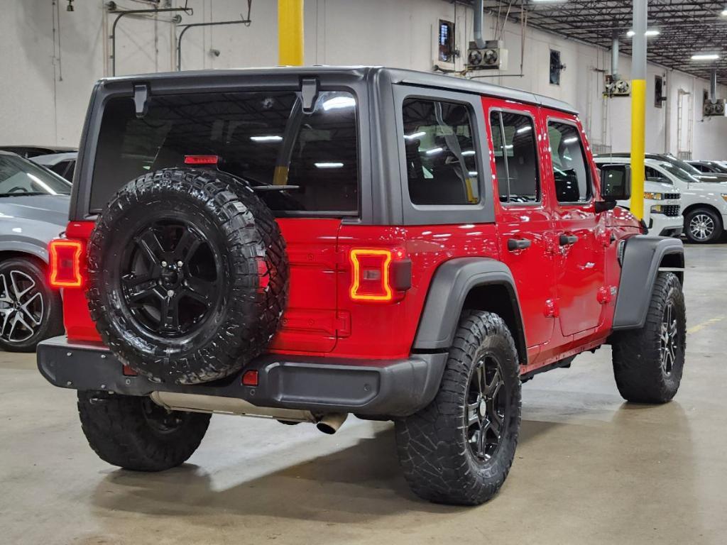 used 2021 Jeep Wrangler Unlimited car, priced at $24,912