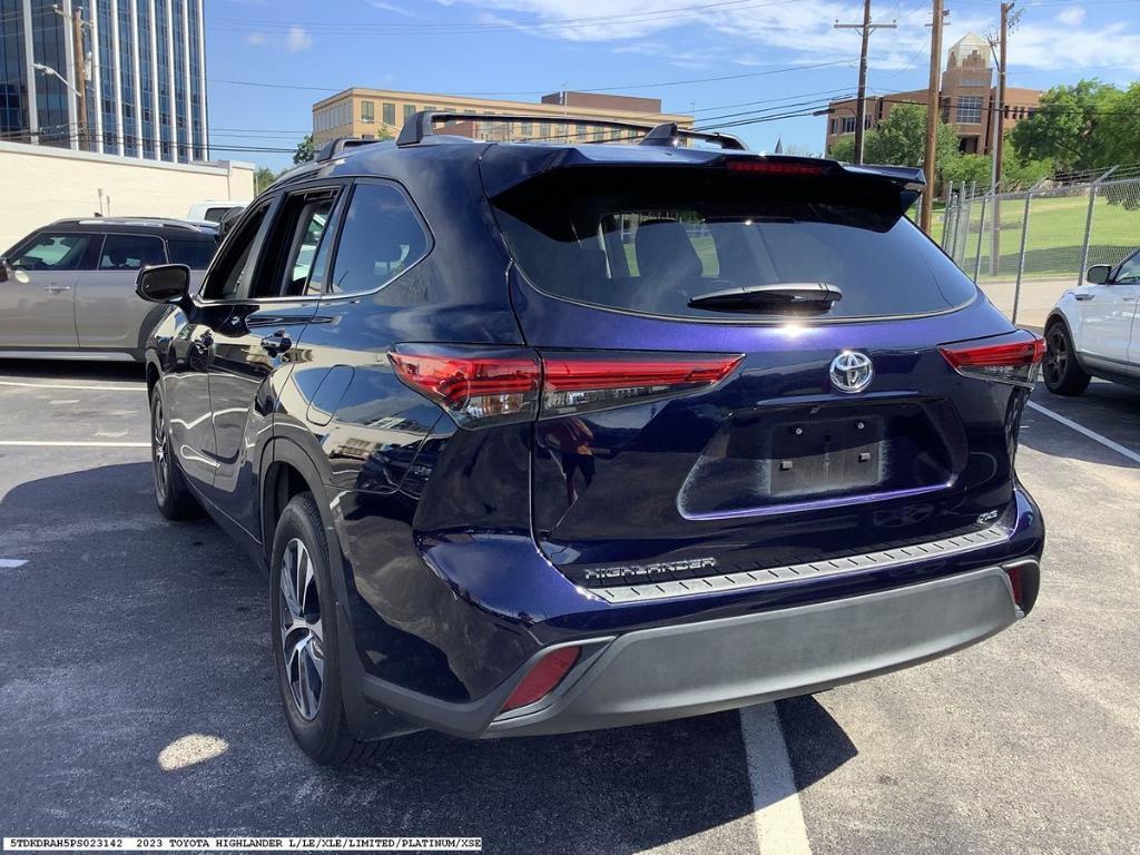used 2023 Toyota Highlander car, priced at $39,985