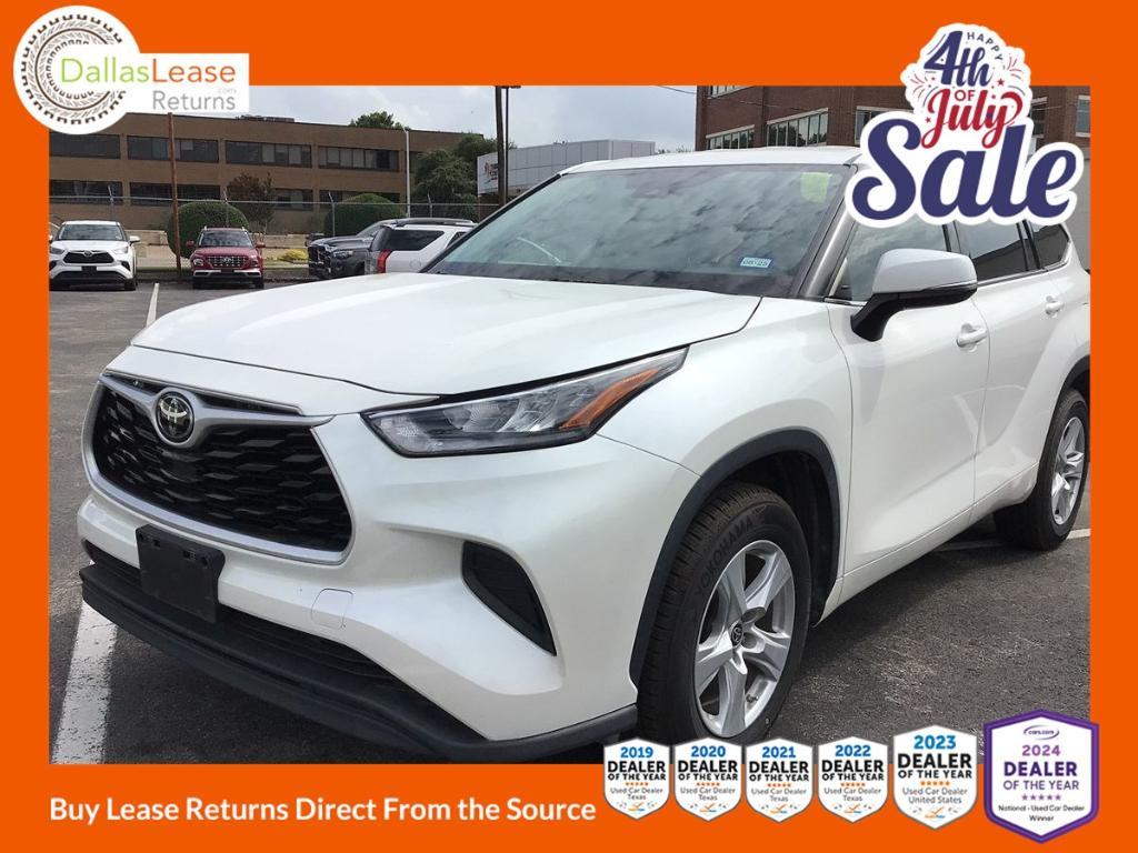 used 2020 Toyota Highlander car, priced at $29,184