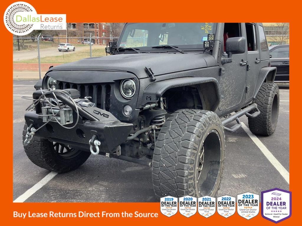 used 2017 Jeep Wrangler Unlimited car, priced at $27,850