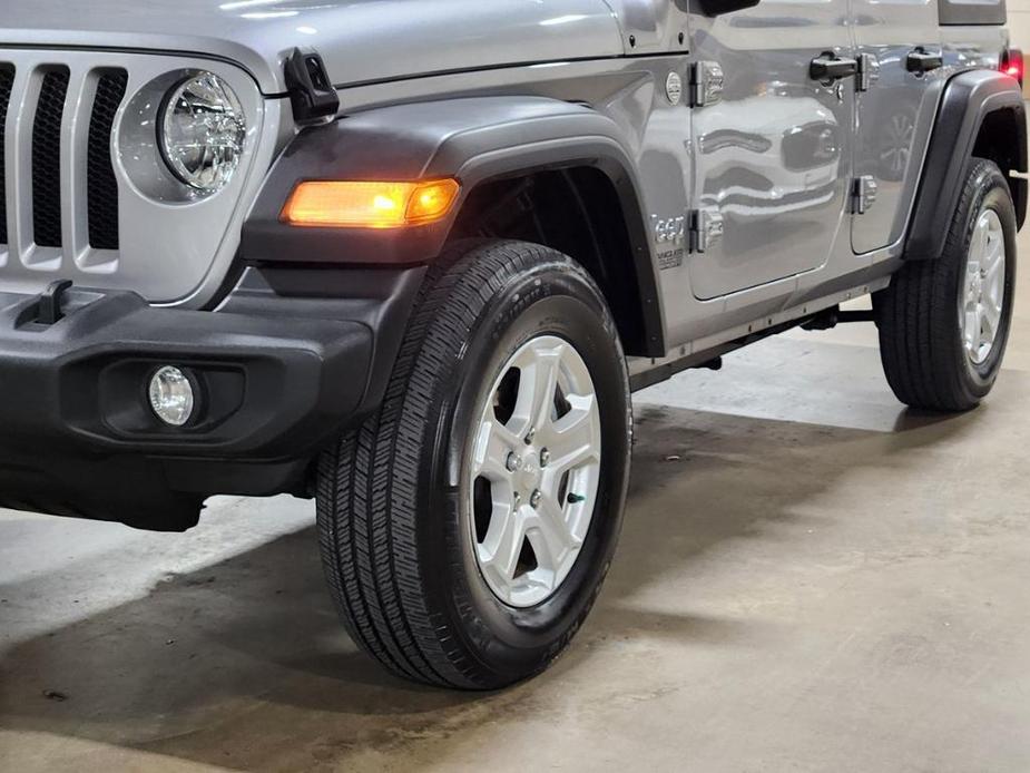 used 2021 Jeep Wrangler Unlimited car, priced at $32,877