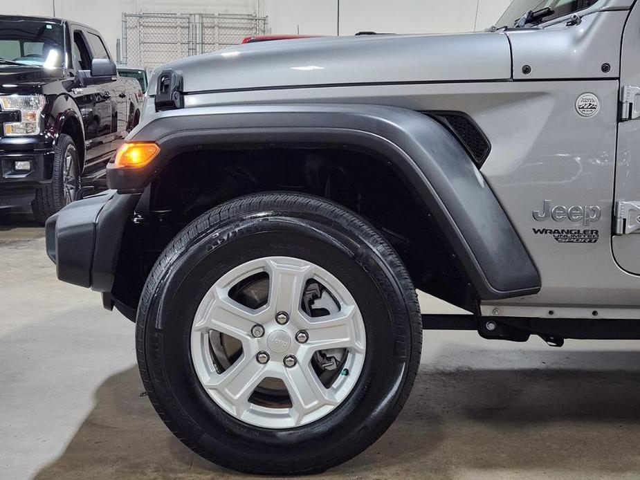 used 2021 Jeep Wrangler Unlimited car, priced at $32,877