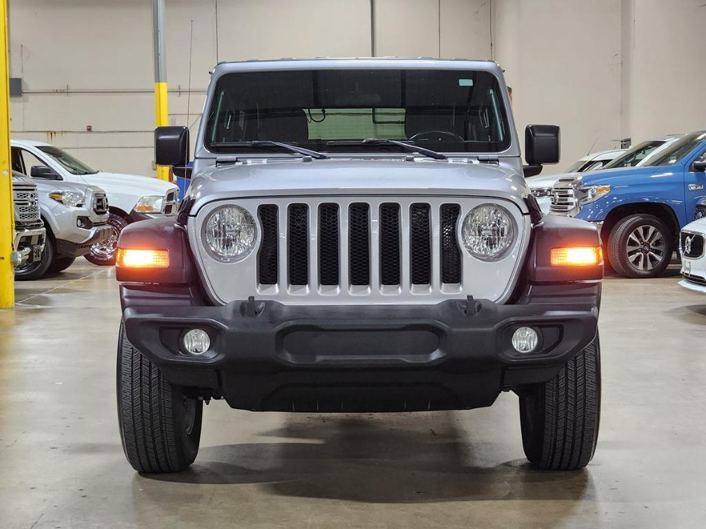 used 2021 Jeep Wrangler Unlimited car, priced at $32,877