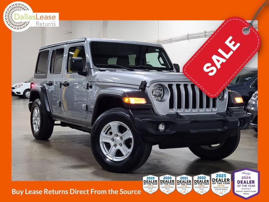 used 2021 Jeep Wrangler Unlimited car, priced at $31,877