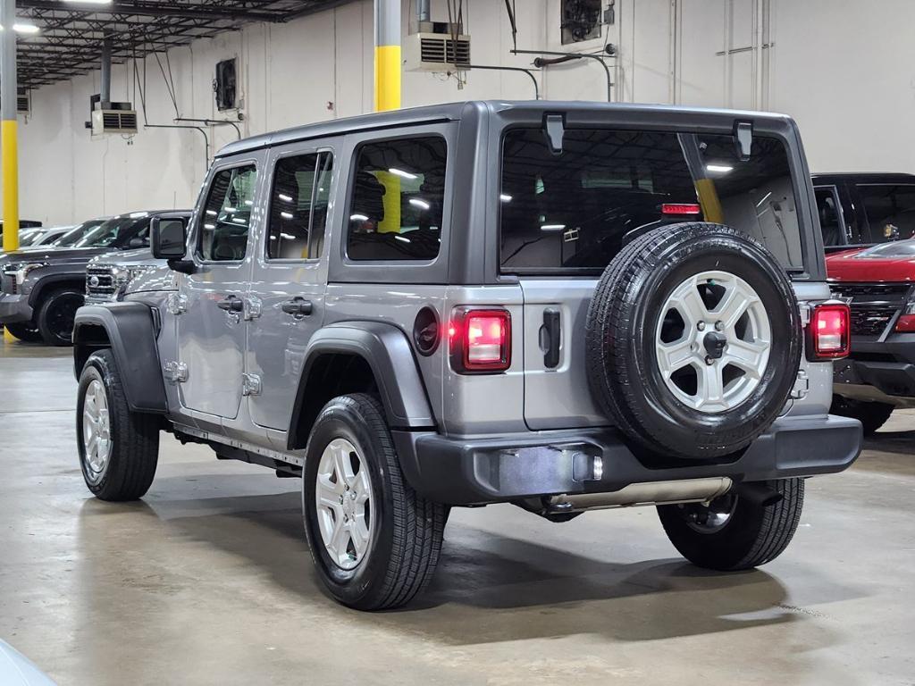 used 2021 Jeep Wrangler Unlimited car, priced at $32,877