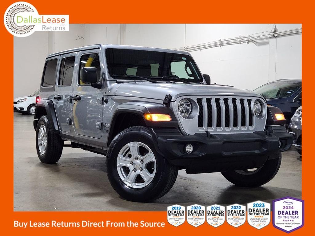 used 2021 Jeep Wrangler Unlimited car, priced at $32,877